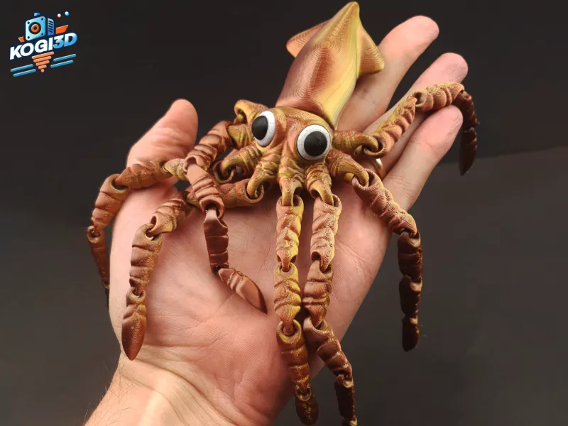 Articulated Squid Model