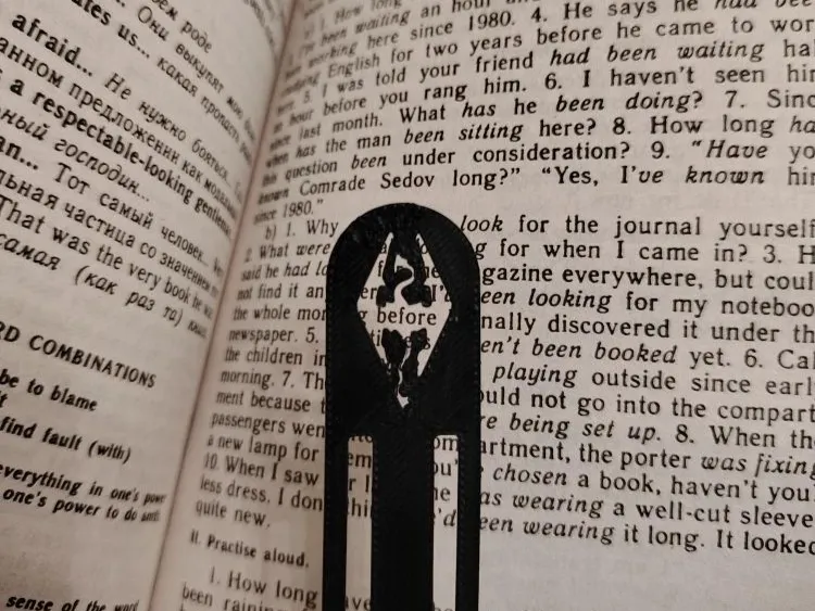 Marcapáginas de Skyrim