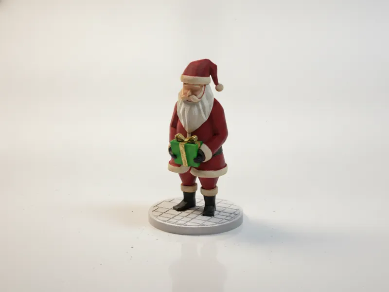 Really Low Poly Santa