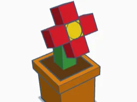 Low Poly Flower