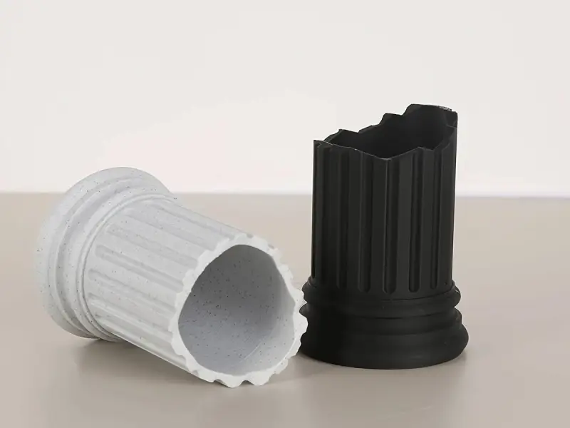 Marble Column Shaped Pen Holder