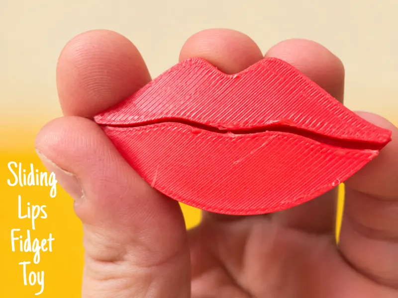 Glijdende Lippen Fidgetspeelgoed