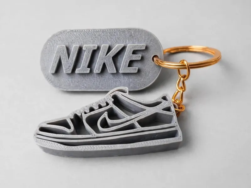 Archivo STL Llavero Zapatilla Nike – Modelo 3D para imprimir