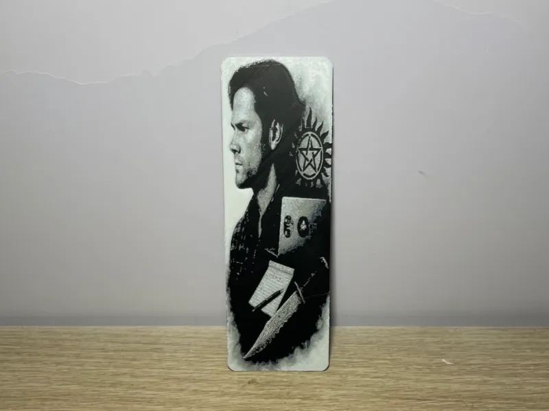 marcador de página Sam Winchester supernatural