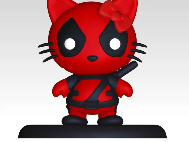 Hello kitty dead pool with base