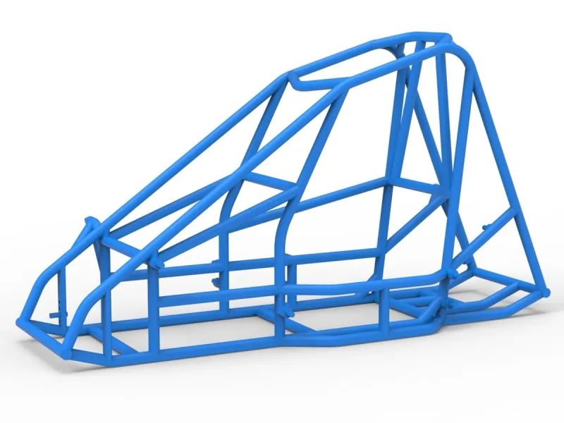 Frame of Quarter Midget Scale 1:16