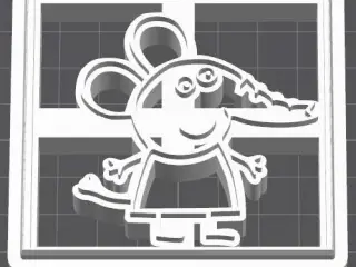 Emily Elephant (Peppa Pig) Cookie Cutter