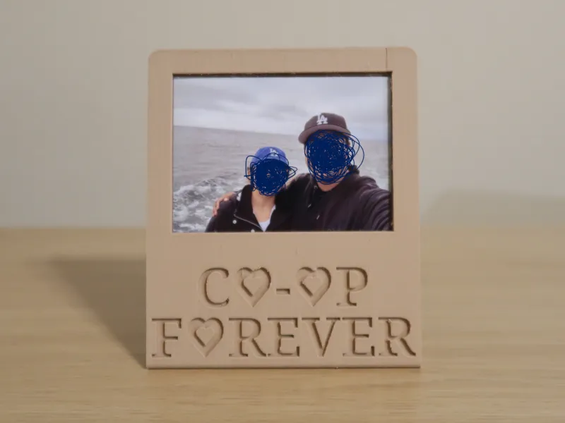 Co-op Forever picture frame