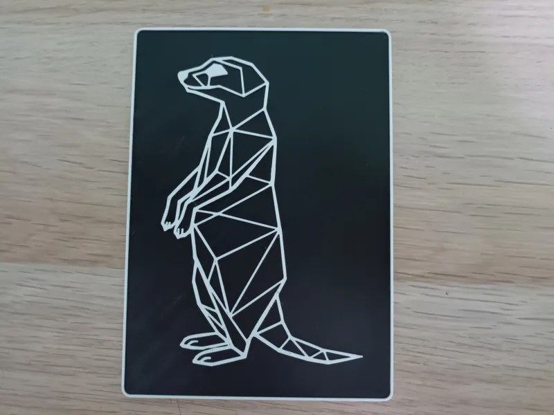 Postkarte Erdmänchen