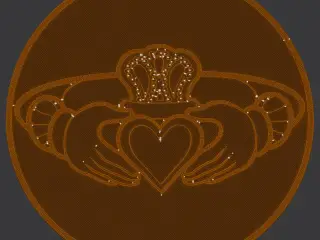 Claddagh Ring Coaster