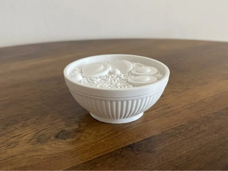 Ramen Bowl - Decorative Japanese Food Model