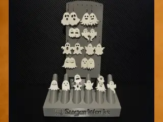 BOO Bling | GHOSTS | earring and ring sets