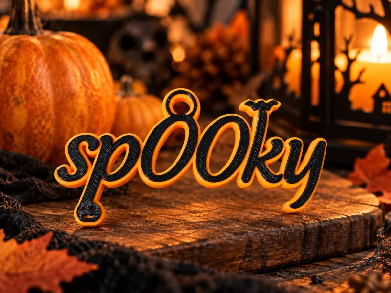 spOOky – 귀여운 할로윈 열쇠고리 | 2색 디자인