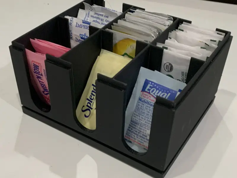 DBG Sweetener Packet Container