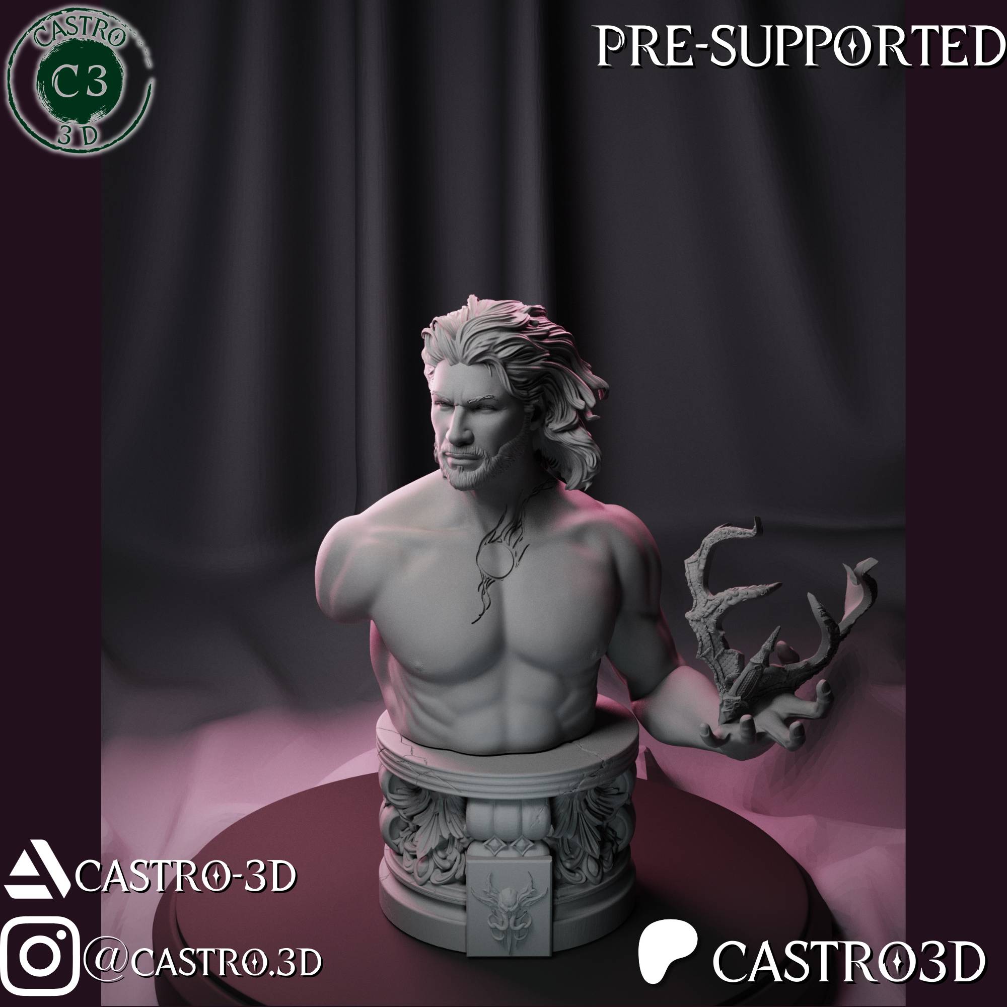 Gale NSFW - Baldurs Gate 3 Bust Collection