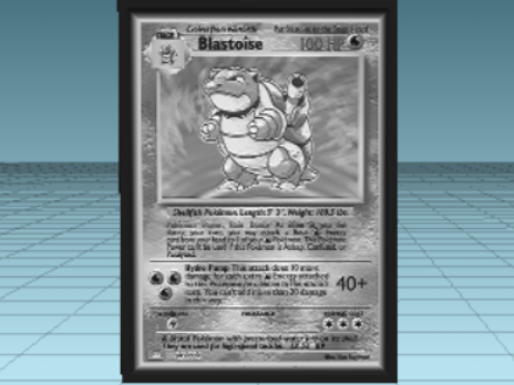 pokemon card blastoise 2 102 Creality Cloud