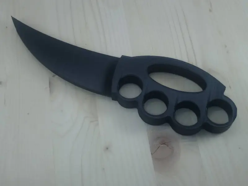 Knuckle Duster Knife - cosplay