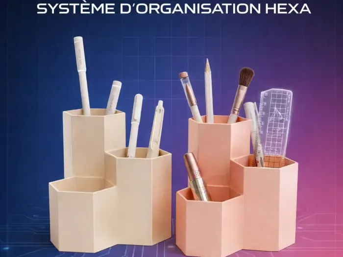 Printek HEXA (pot a crayons)