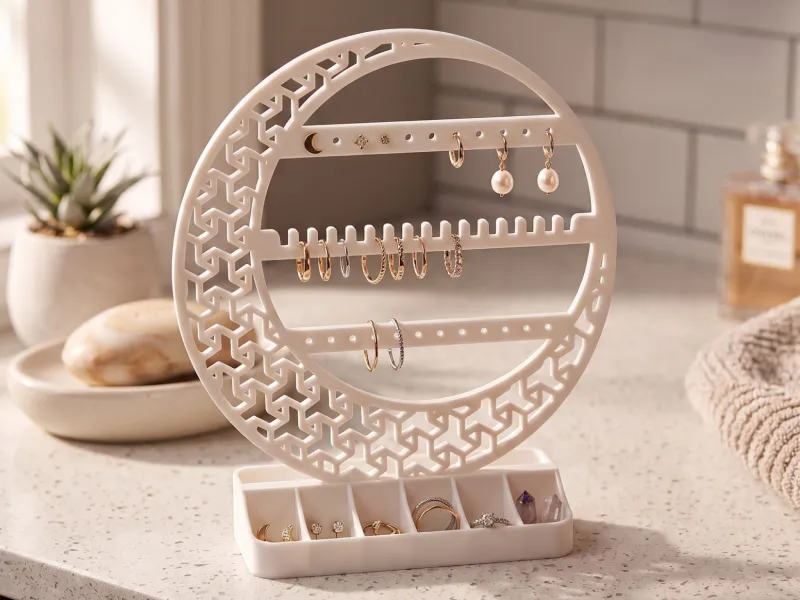 Crescent Moon Jewelry Organizer