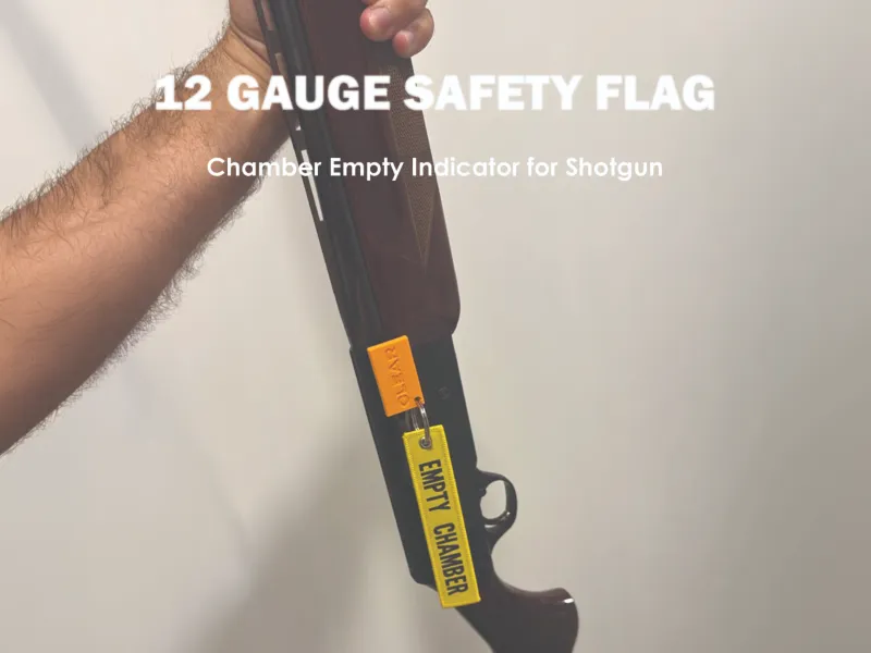 12-Gauge-Sicherheitsflagge | Indikator für leere Kammer