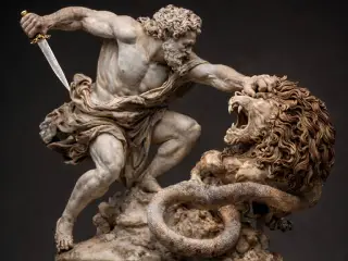 Slaying of the Demiurge Statue
