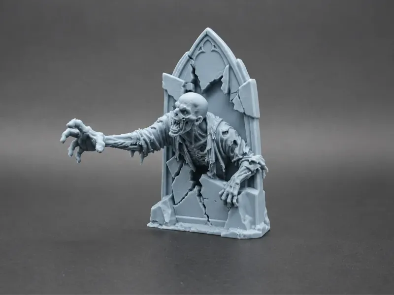 Gravebreaker Zombie – Halloween Tombstone Decor
