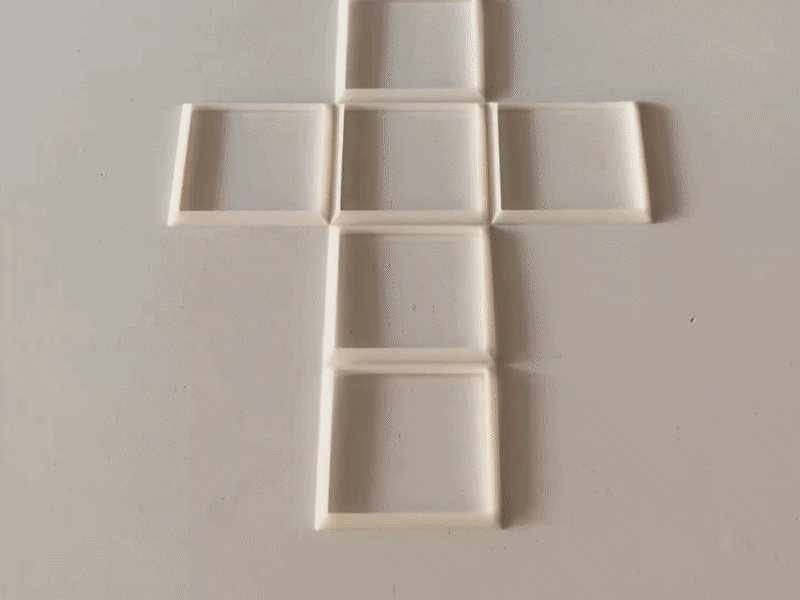 Foldable Cube Frame
