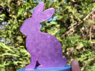 conejo pascua base montable