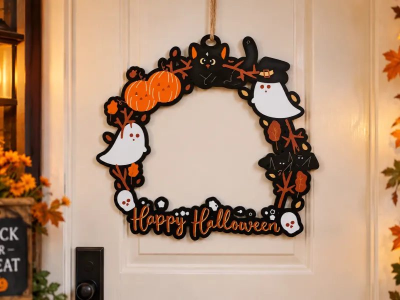 Cute Halloween Wreath