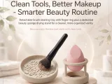 Makeup Brush Cleaner and Makeup Sponge Holder STL and 3MF-0
