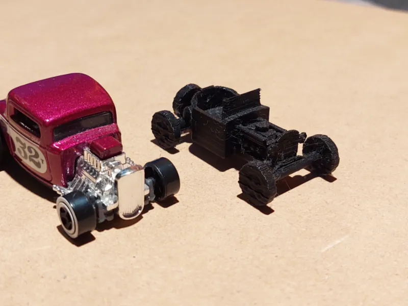 1927 Ford Model A Hot Rod - 1/64