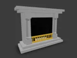 FancyDollhouse Fireplace-0
