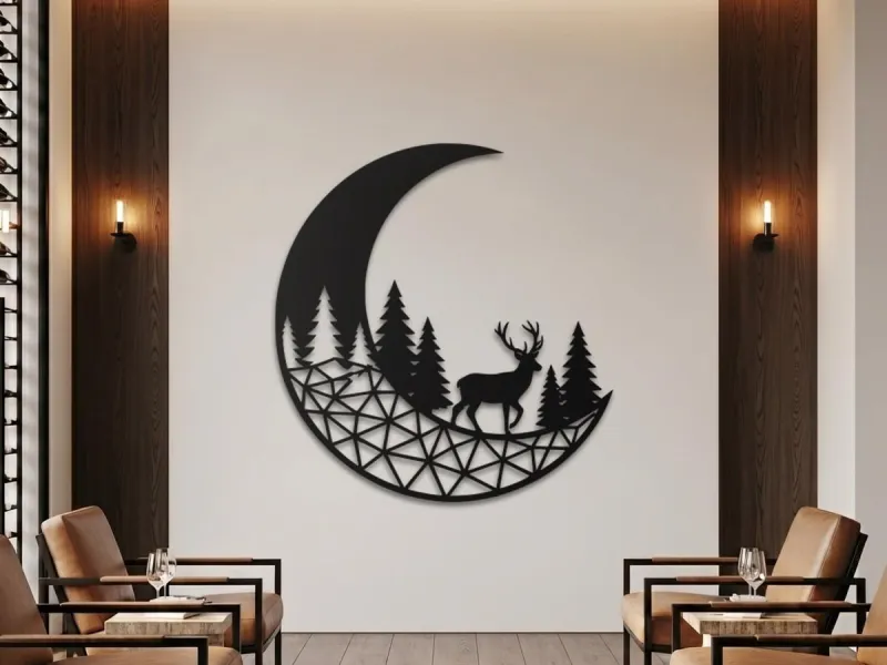 WallArt - Nature Moon 020