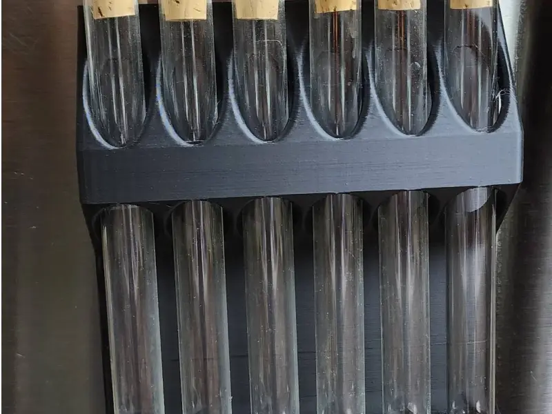 magnetic testtube rack
