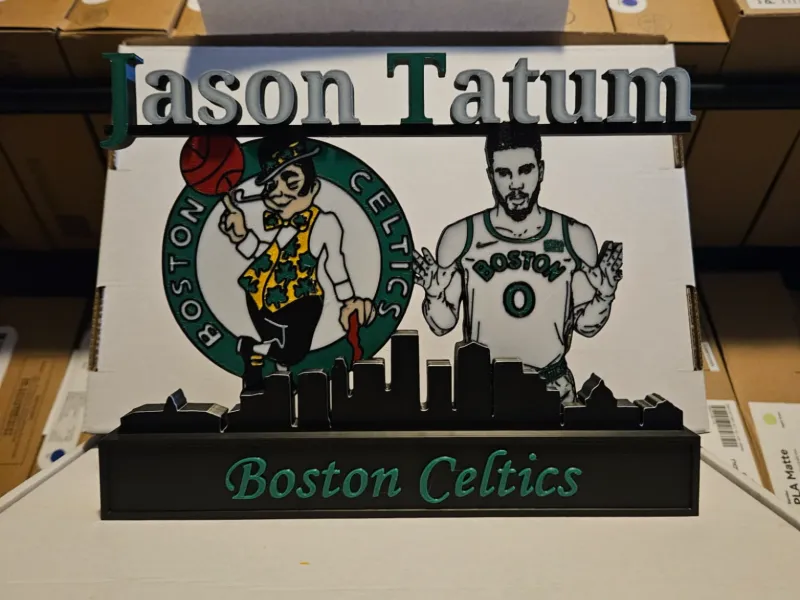 NBA - Boston Celtics Jason Tatum Display
