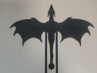 Fourth wing bookmark