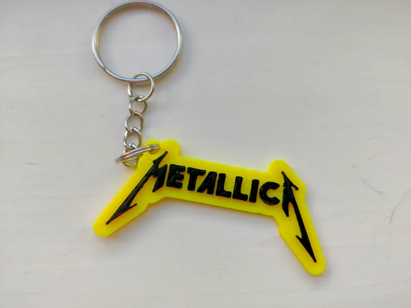 Metallica keychain
