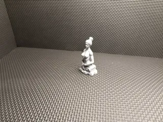 Nude Female Bust Statue
