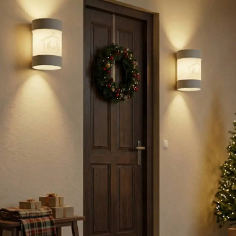 Weihnachtsdekoration RGBW-Wandleuchte