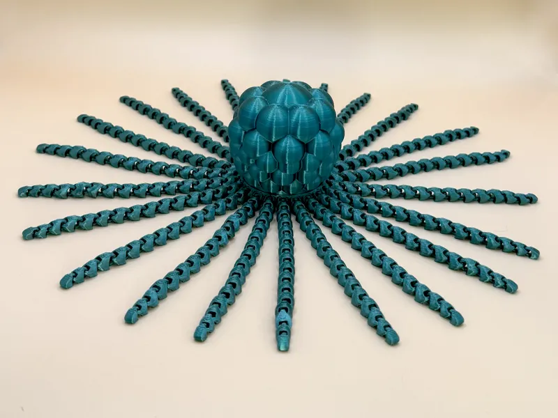 Jellyfish Bubble Fidget | Print-in-Place | Small Body