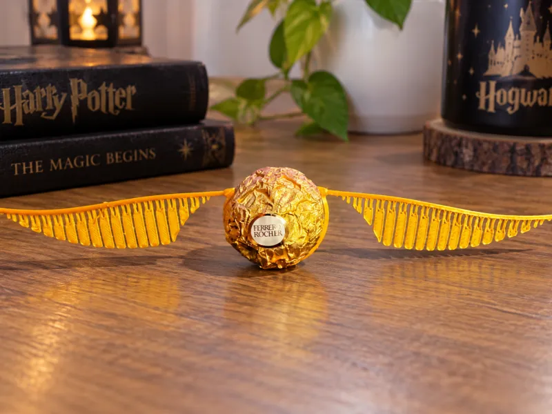 FERRERO ROCHER Golden Snitch Harry Potter Clip