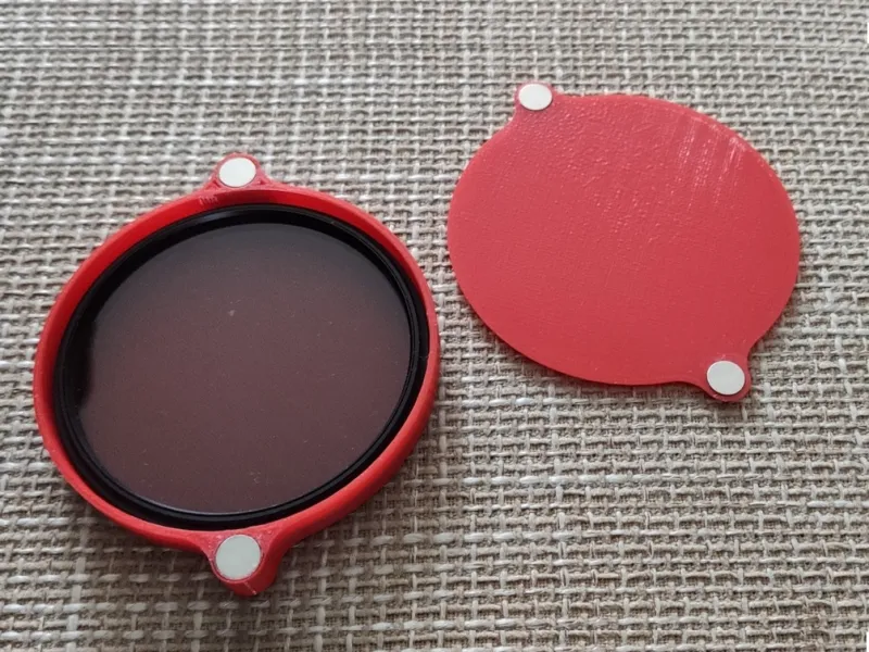 フィルターカバー 67mmおよび72mm