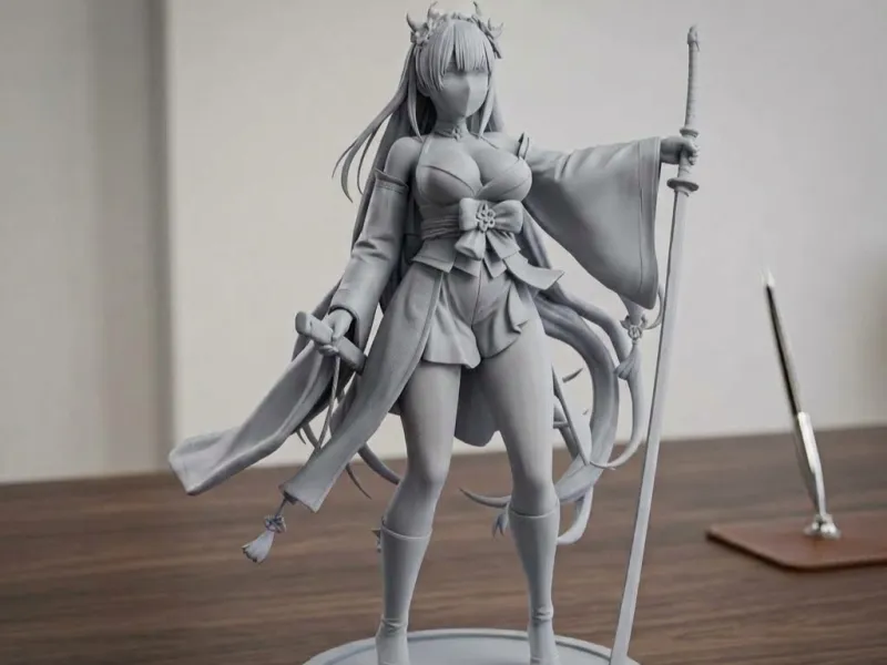 Murasaki Tenka The Samurai Oni Figure