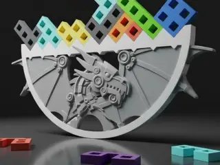 Dragon Balance Tetris