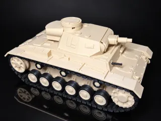 PANZER III 1:35 SCALE - FULLY 3D PRINTABLE MODEL