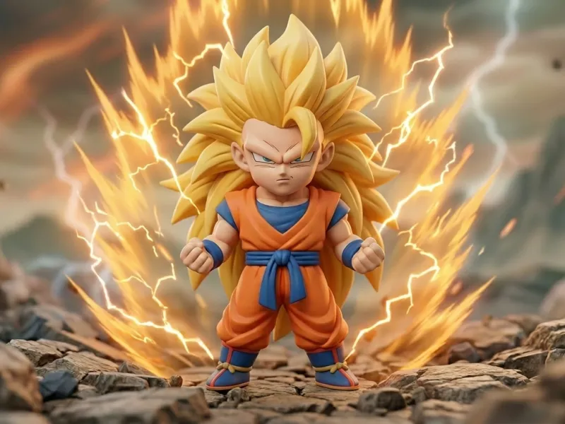 Goku Super Saiyan 3 Chibi