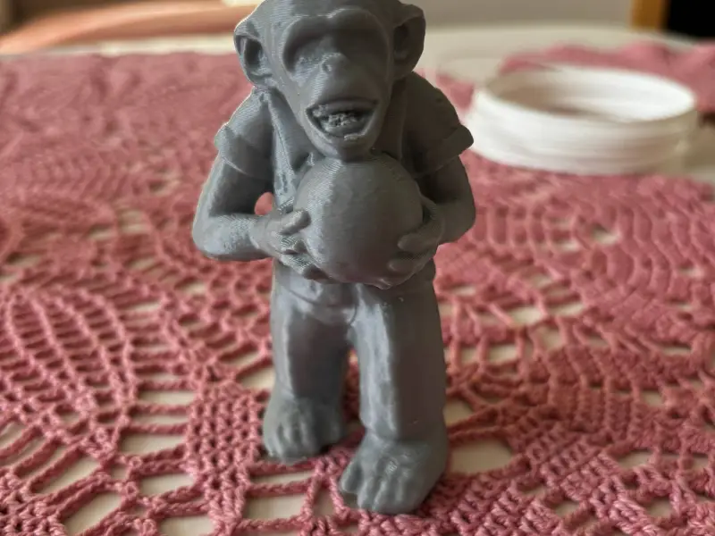 Monkey bowling