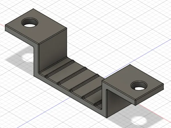 LED-Streifen-Clip | Schraubhalterung | Druckbare Halterung