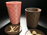 LV Cup with Lid, Small and Large-0