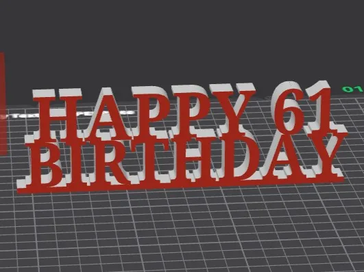 Happy Birthday 61